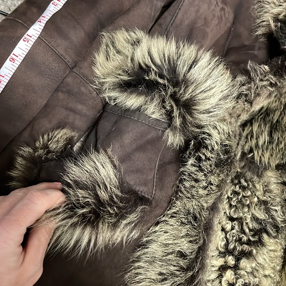 GUCCI shearling long leather coat - 100% authentic - Picture 11 of 14